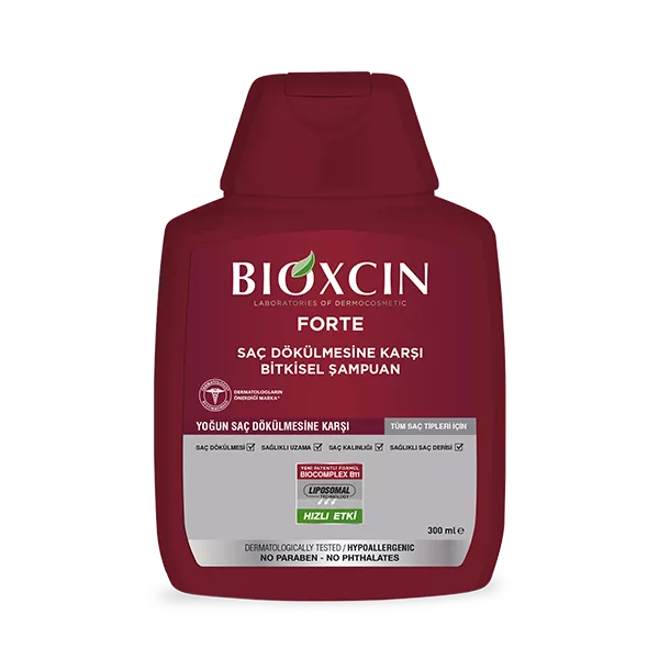bioxcin forte yoğun saç dökülmesi şampuanı