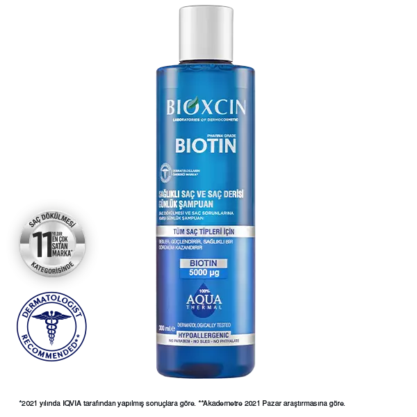 bioxcin biotin günlük saç şampuanı