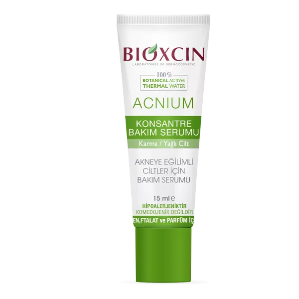 bioxcin acnium konsantre bakım serumu