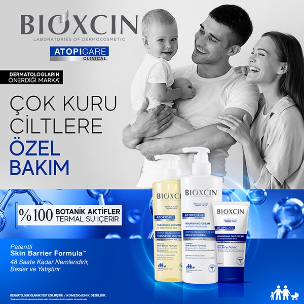 Bioxcin Atopicare Atopiye Eğilimli Ciltler için Besleyici Krem