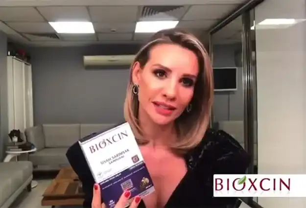 Esra Erol canlı ve hacimli saçlar için Bioxcin Siyah Sarımsaklı Şampuan öneriyor