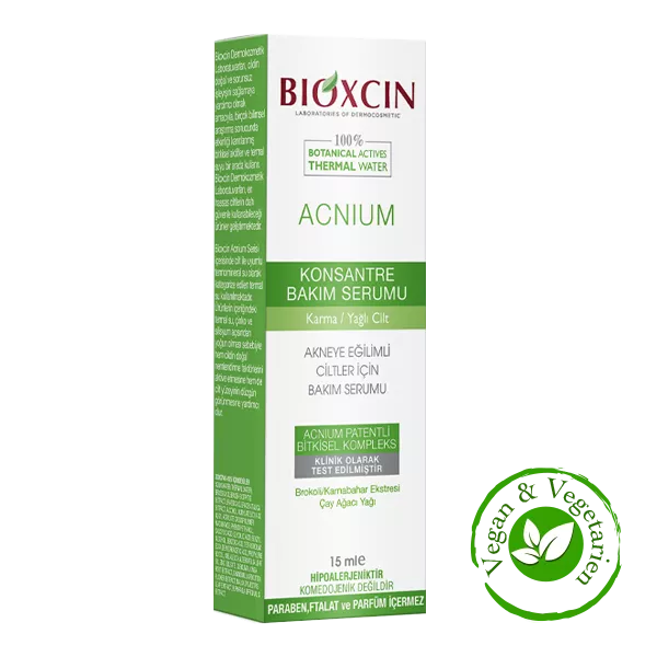 bioxcin acnium konsantre bakım serumu