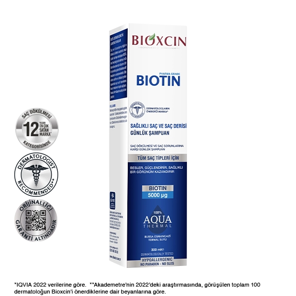 bioxcin biotin saç şampuanı