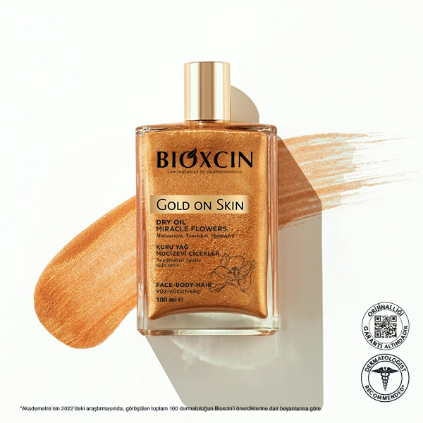 bioxcin gold on skin