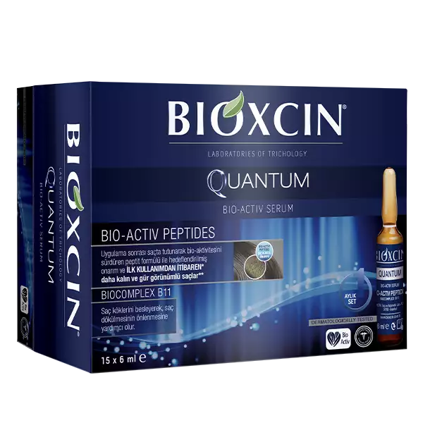 bioxcin quantum saç dökülmesi serumu
