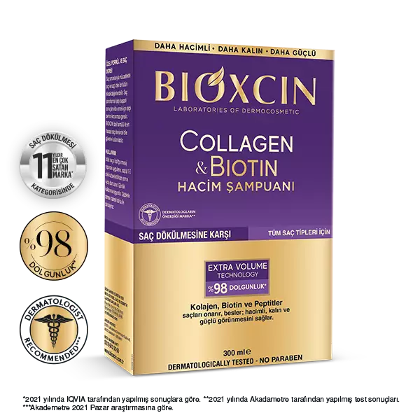 collagen biotin hacim şampuanı