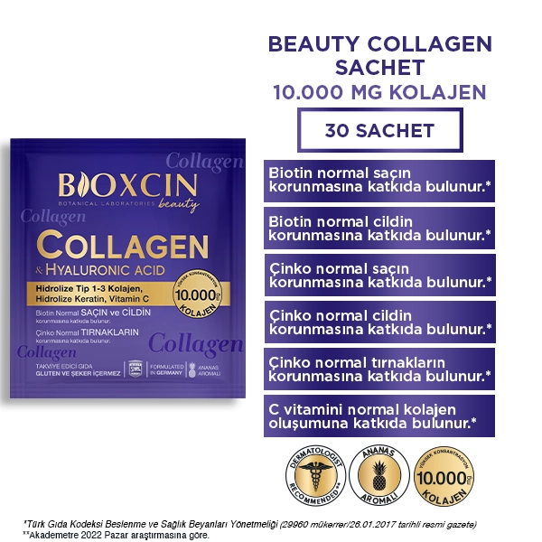 bioxcin collagen toz saşe