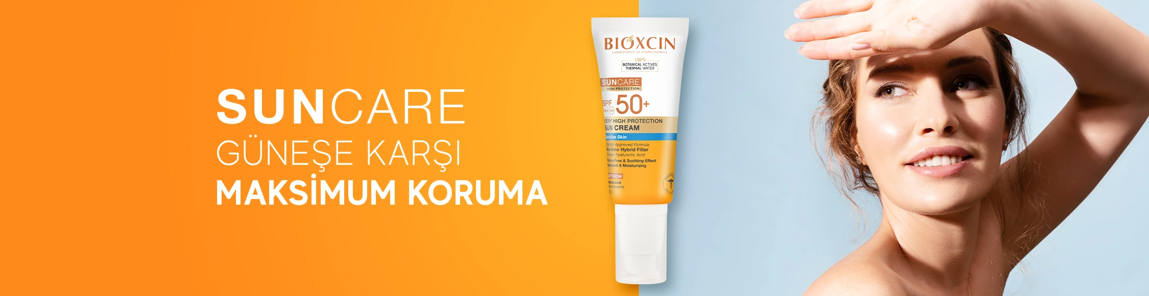 Hassas Ciltler için Güneş Kremi 50+ SPF