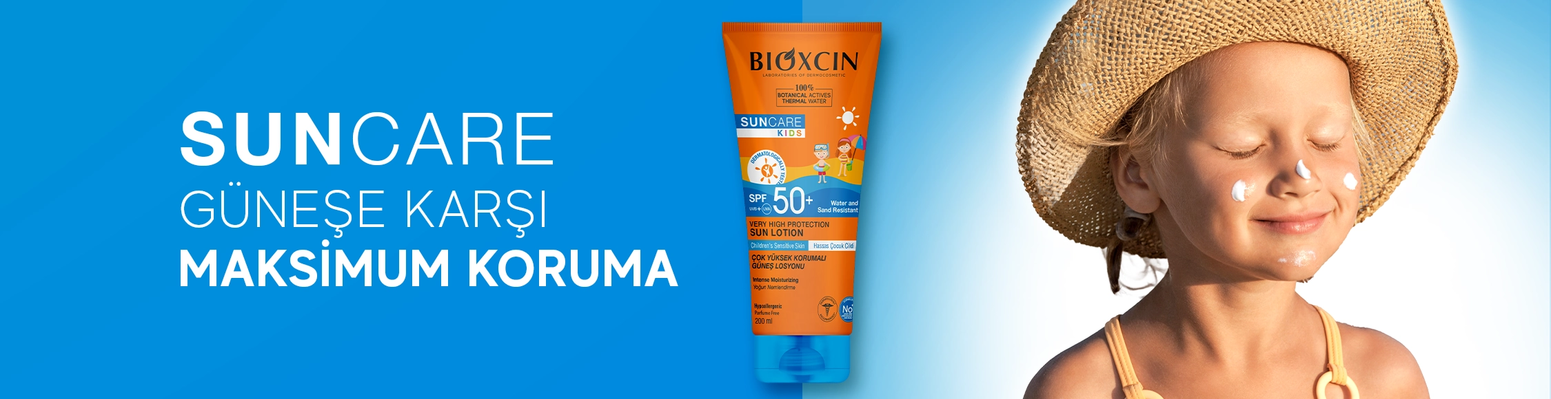 Çok Yüksek Korumalı Çocuklar için Güneş Losyonu 50+ SPF
