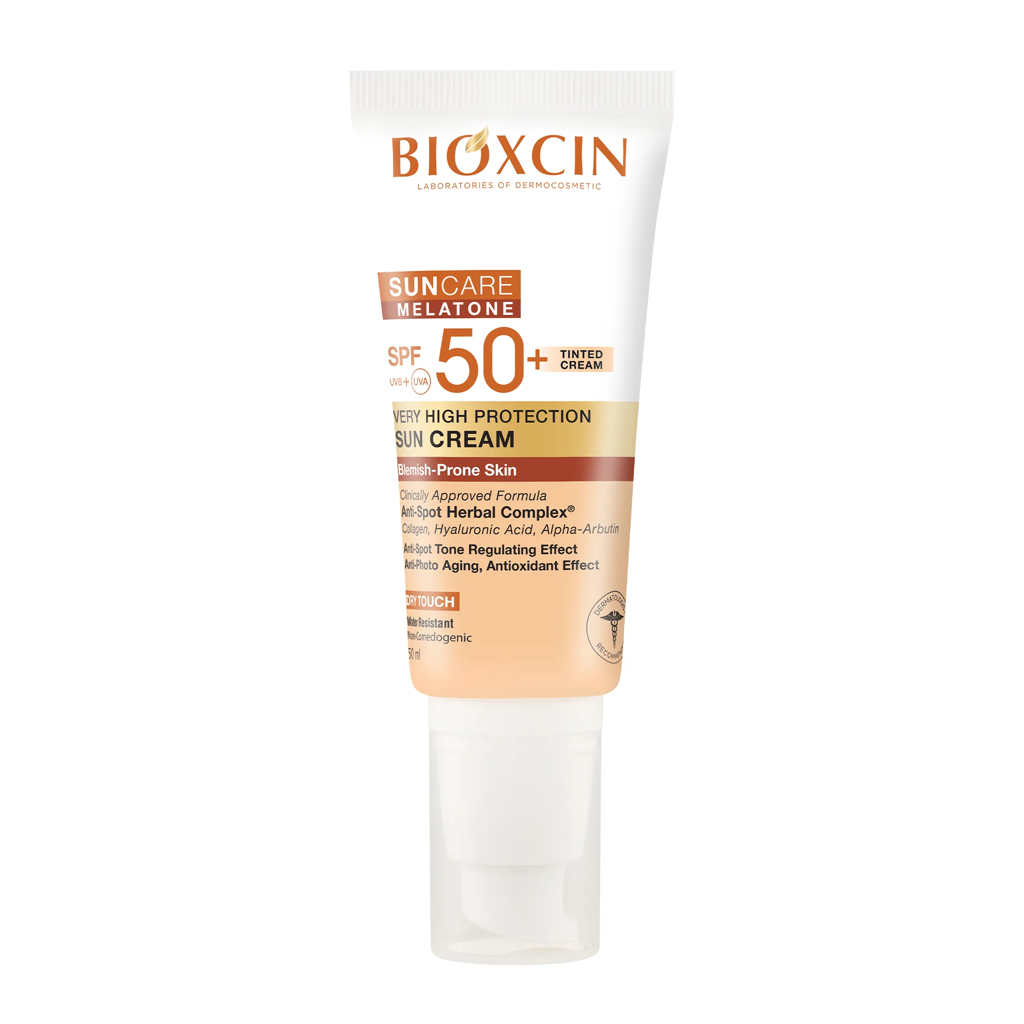 Lekeye Eğilimli Ciltler için Renkli Güneş Kremi 50+ SPF