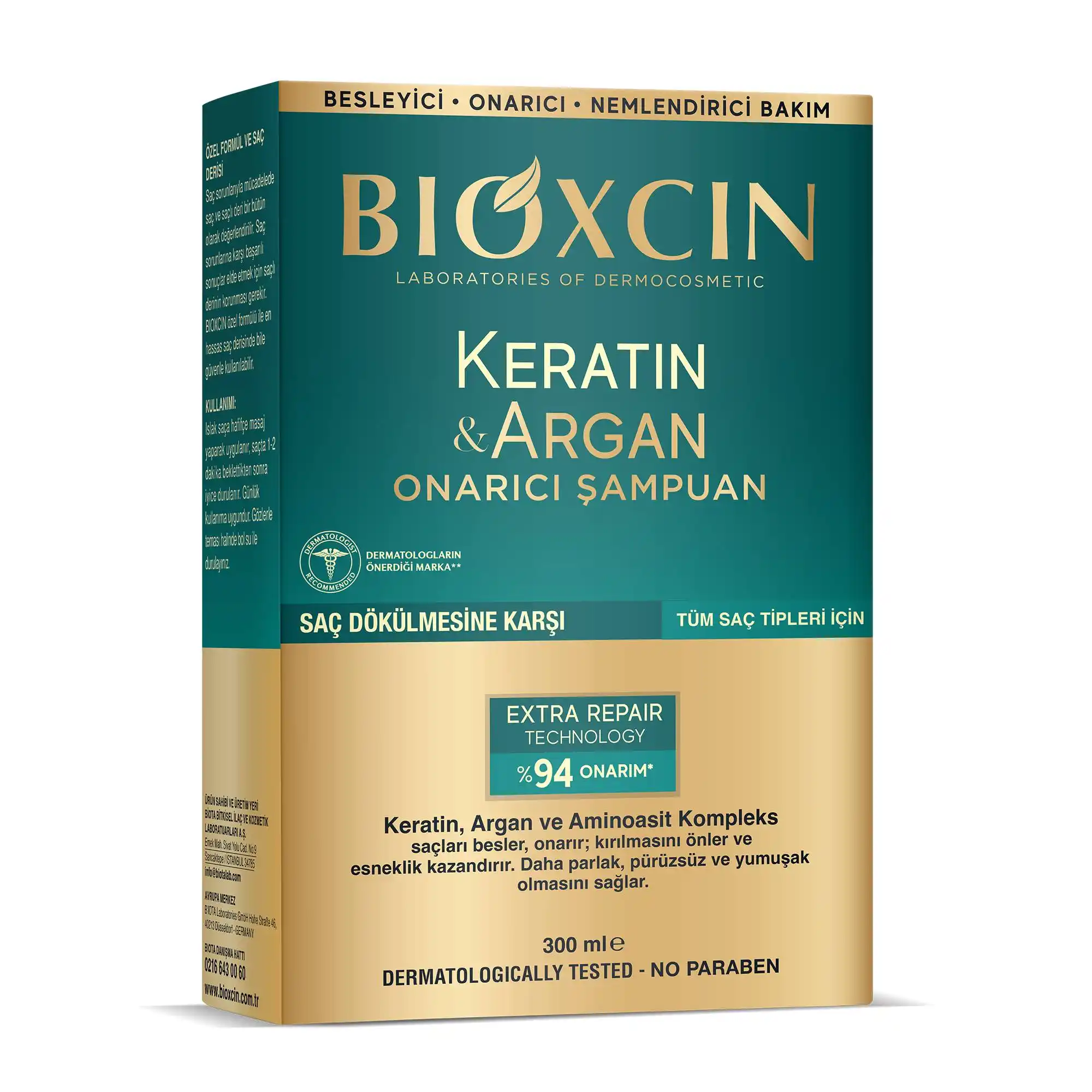 Bioxcin Keratin & Argan Serisi