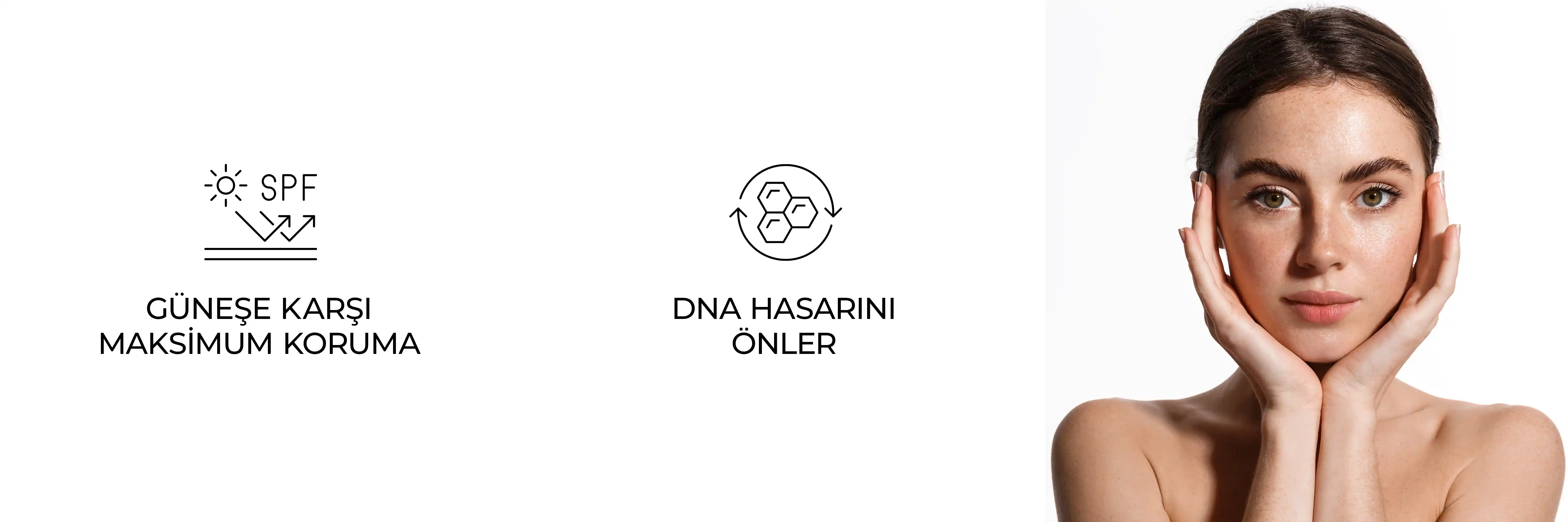 Normal ve Kuru Ciltler için Güneş Kremi 50+ SPF