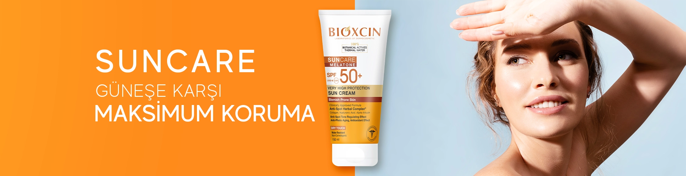 Lekeye Eğilimli Ciltler için Güneş Kremi 50+ SPF - 150 ml