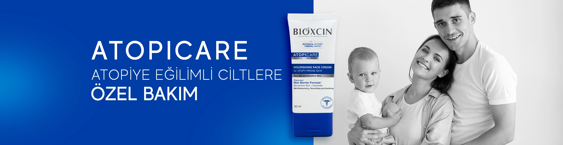 Atopiye Eğilimli Ciltler İçin Besleyici Yüz Kremi - 50 ml