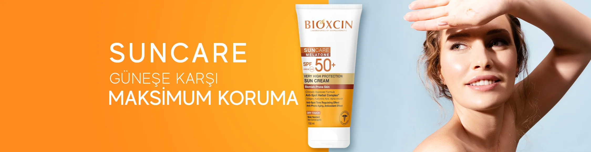 Lekeye Eğilimli Ciltler için Güneş Kremi 50+ SPF