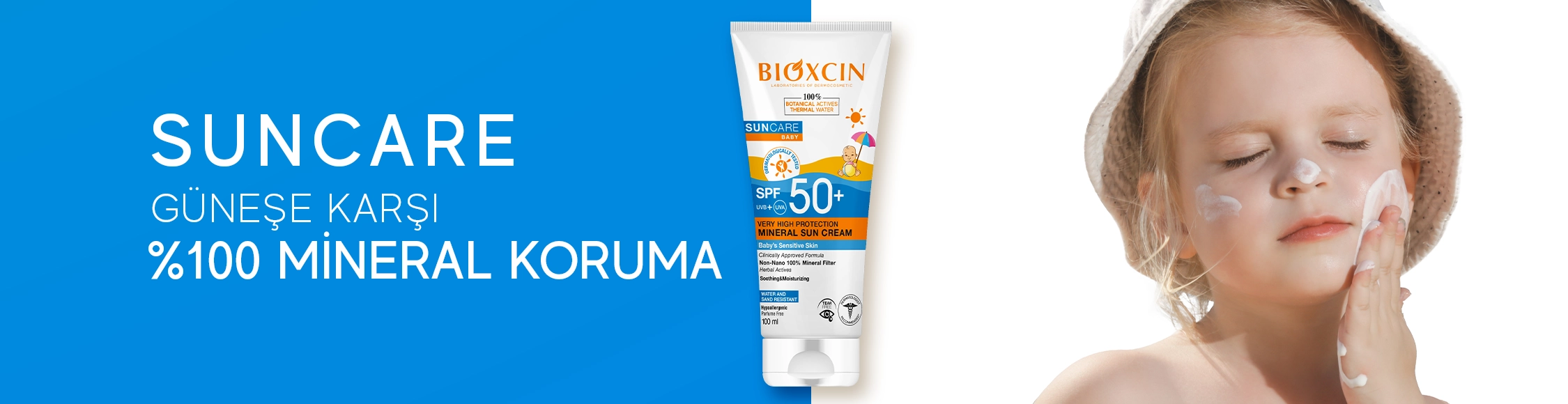 Mineral Baby Güneş Kremi 50+ SPF