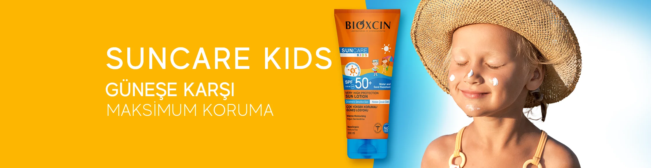 Çok Yüksek Korumalı Çocuklar için Güneş Losyonu 50+ SPF