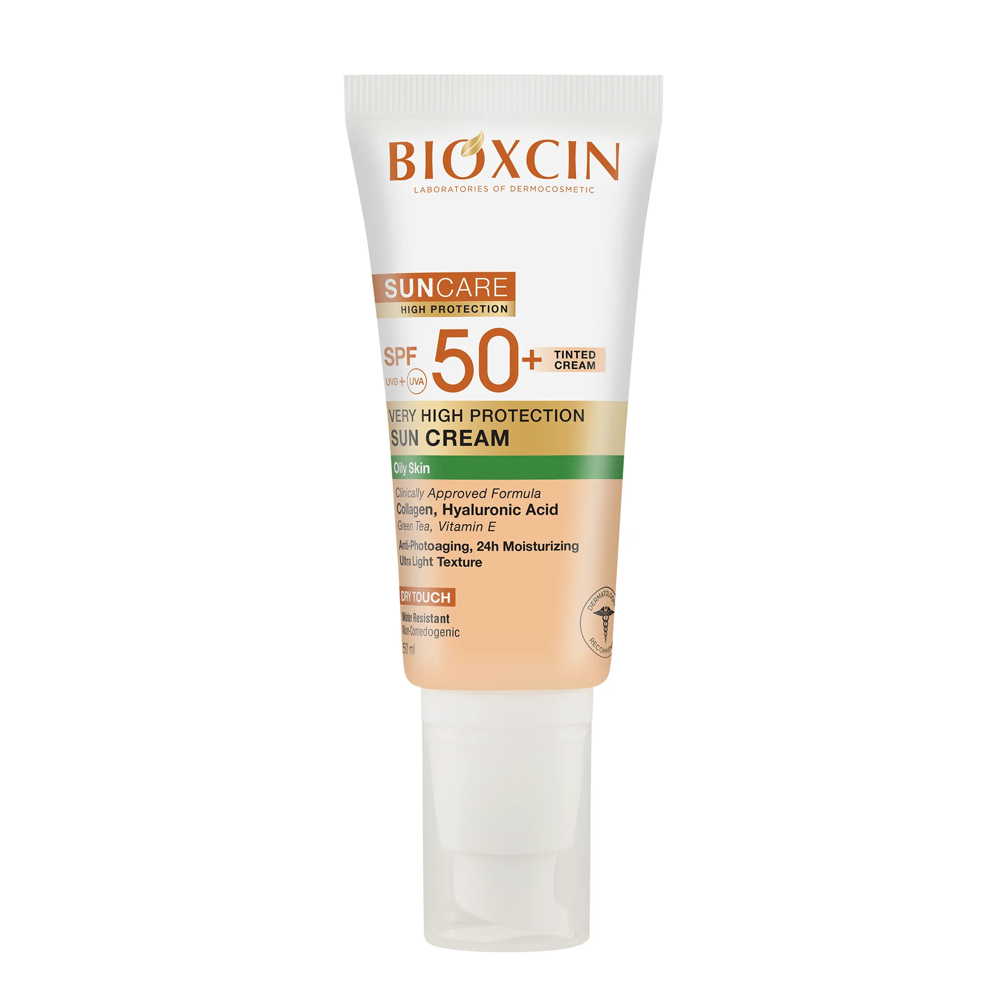Yağlı Ciltler için Renkli Güneş Kremi 50+ SPF